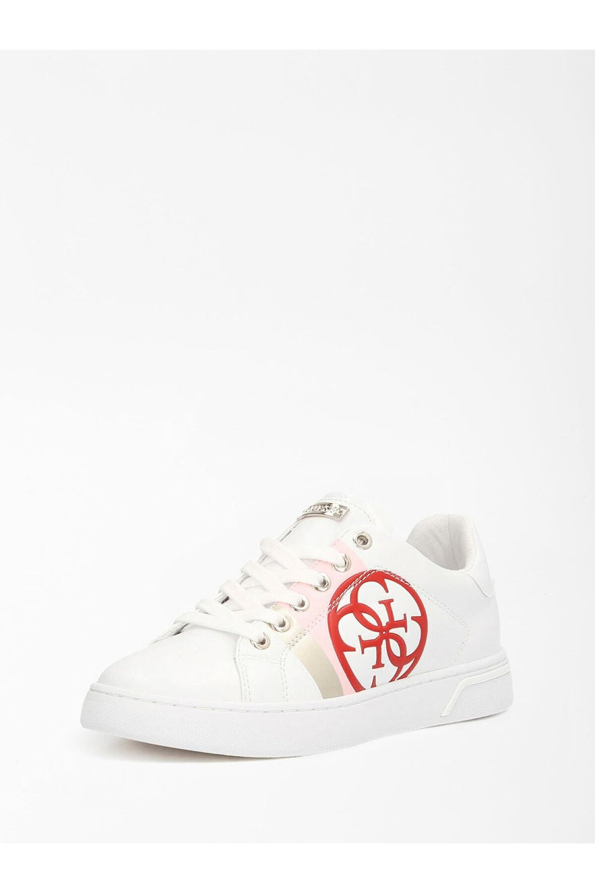 Guess Reata/Active Lady/Leather Like Kadın Sneakers White - White