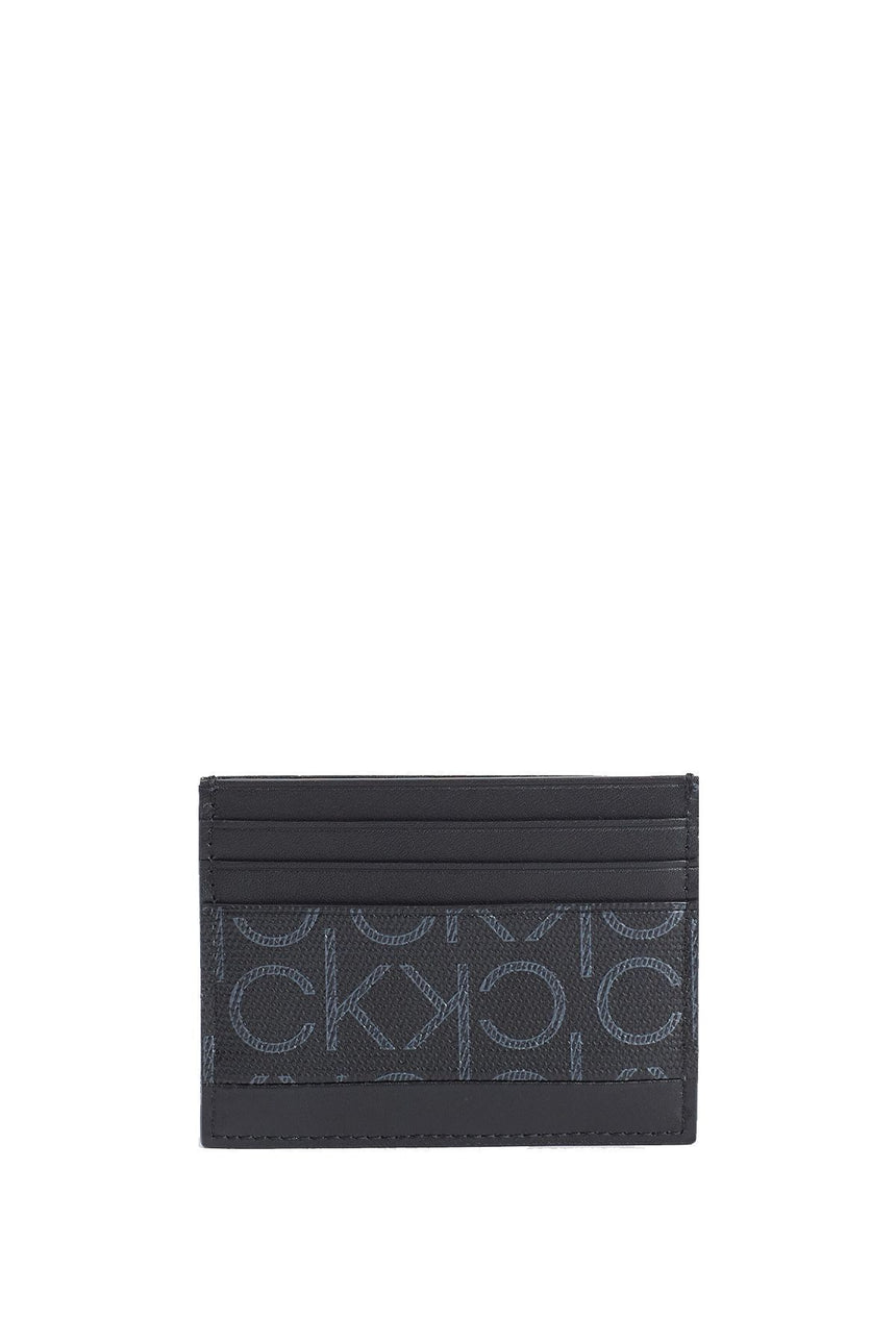 Calvin Klein Cardholder 6Cc Kartlık Black Mono