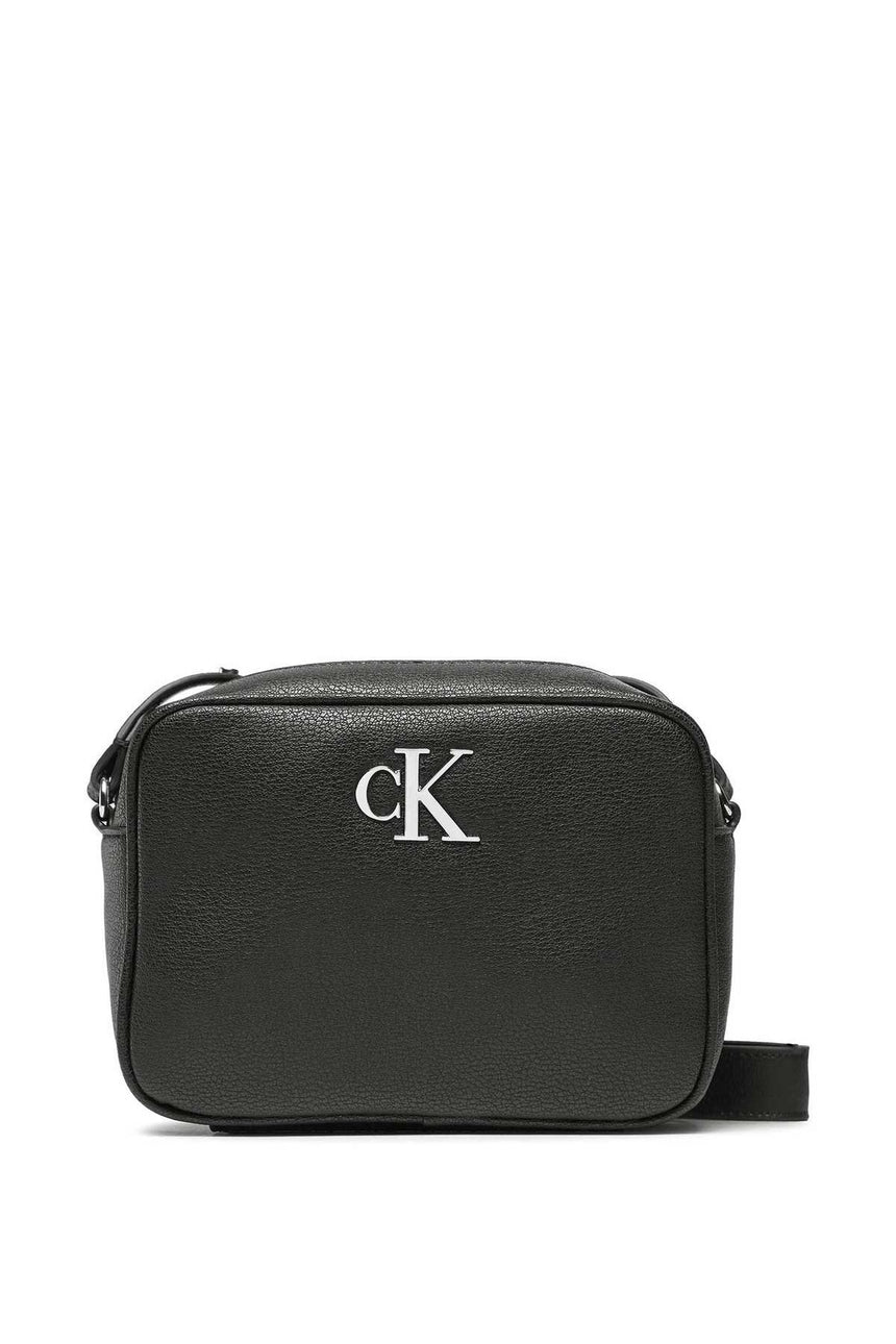 Calvin Klein Minimal Monogram Camera Bag Black