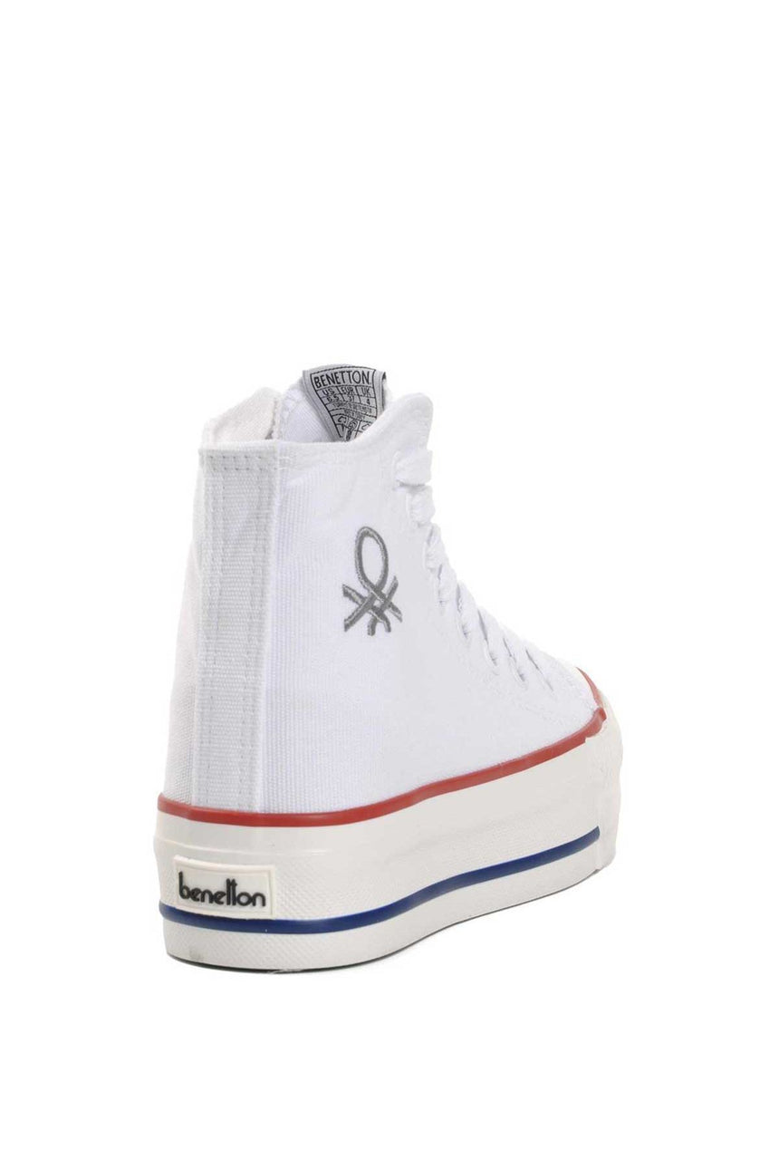 Benetton Kadın Spor Ayakkabı Beyaz