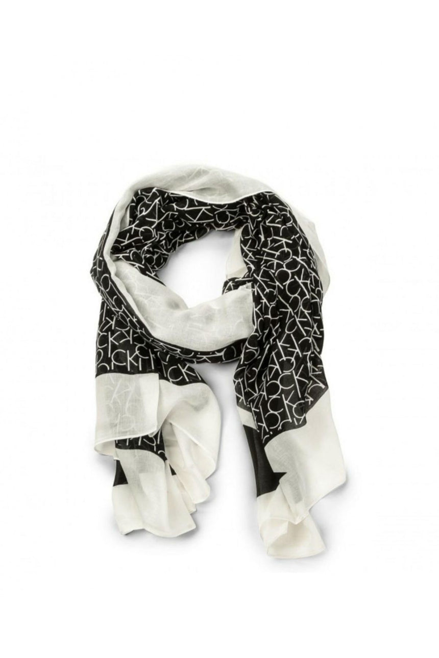 Calvin Klein Allover Şal Black