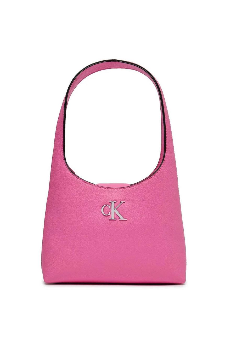 Calvin Klein Minimal Monogram Shoulder Bag Omuz Çantası Pink
