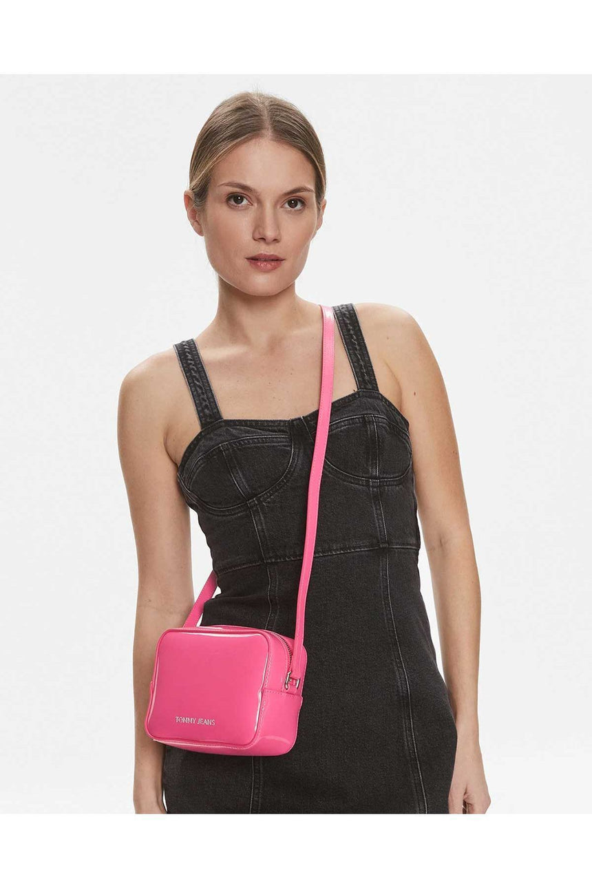 Tommy Hilfiger Ess Must Ayarlanabilir Omuz Çantası Pink Alert