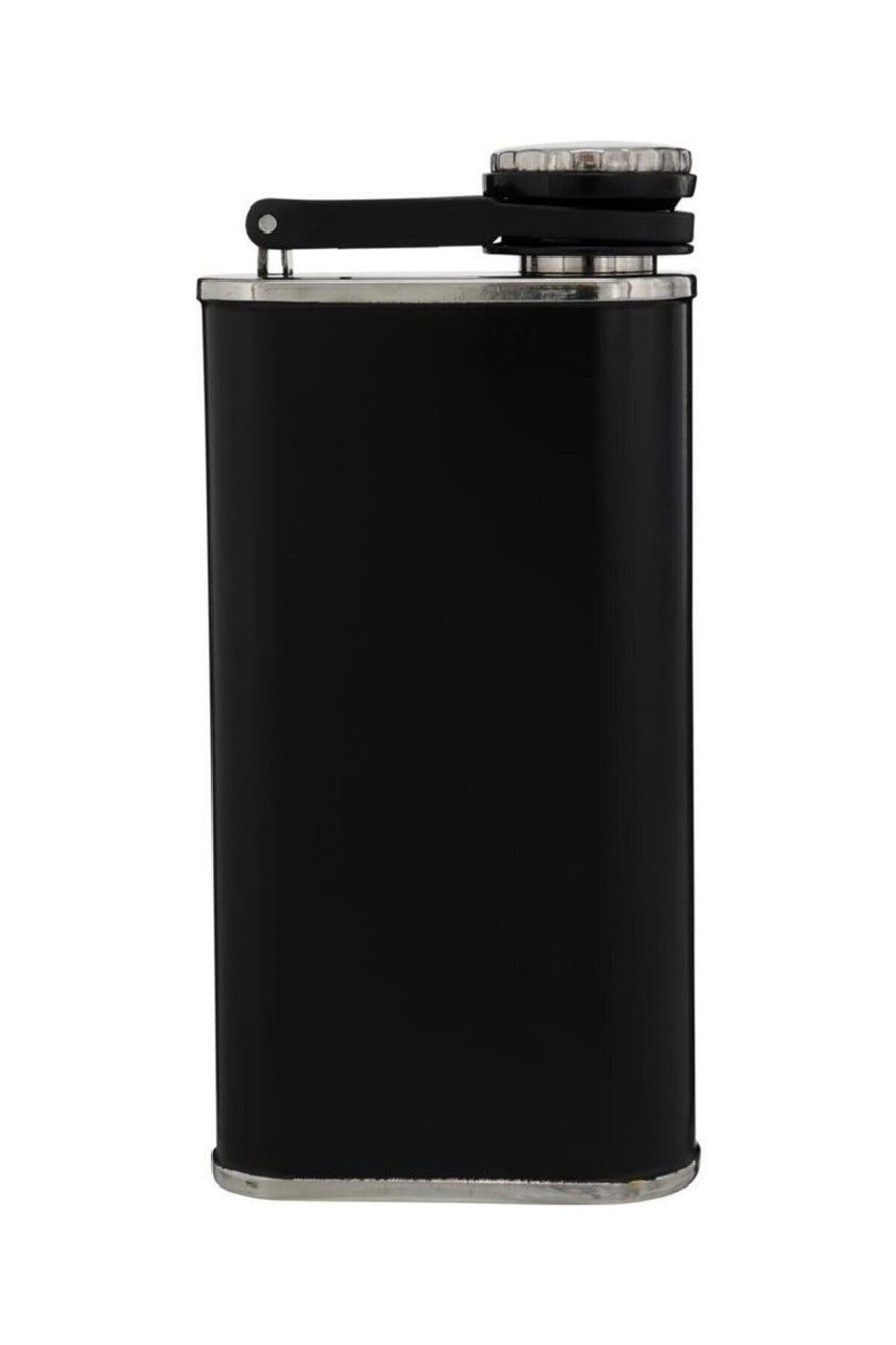 Stanley The Easy Fill Wide Mouth Flask 0.23 Litre Geniş Ağızlı Cep Matarası Matte Black