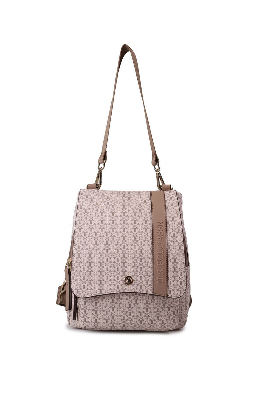 U.s Polo Assn. Kadın Sırt Çantası Bej - Vizon