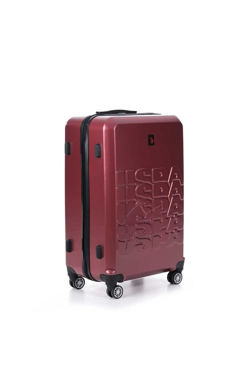 Us Polo Assn Pc Orta Boy Valiz Bordo