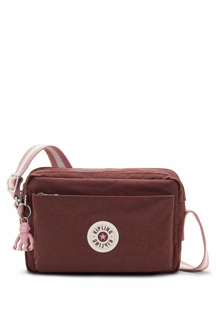 Kipling Abanu Çapraz Askılı Kadın Çantası Mahogany B