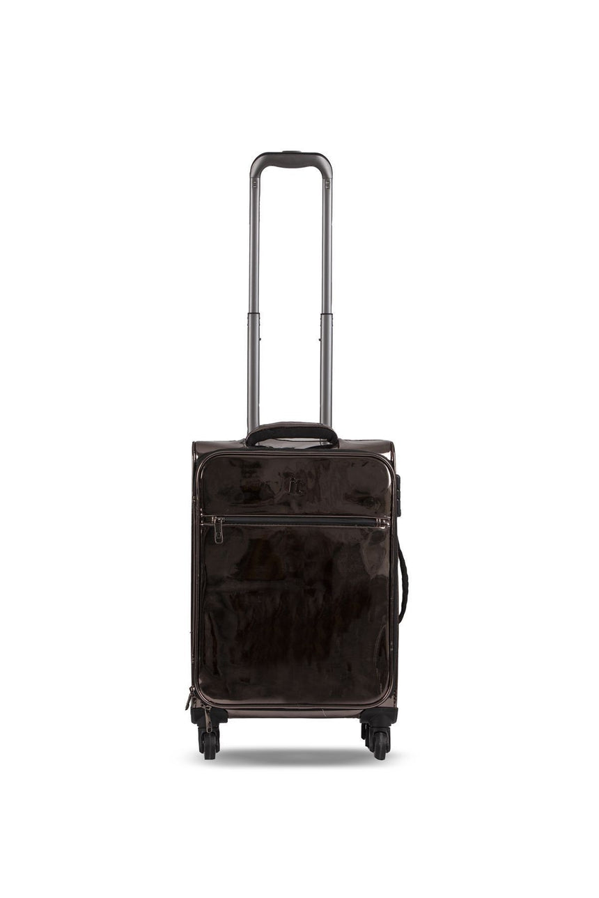 It Luggage Shimmer Metallic Gun