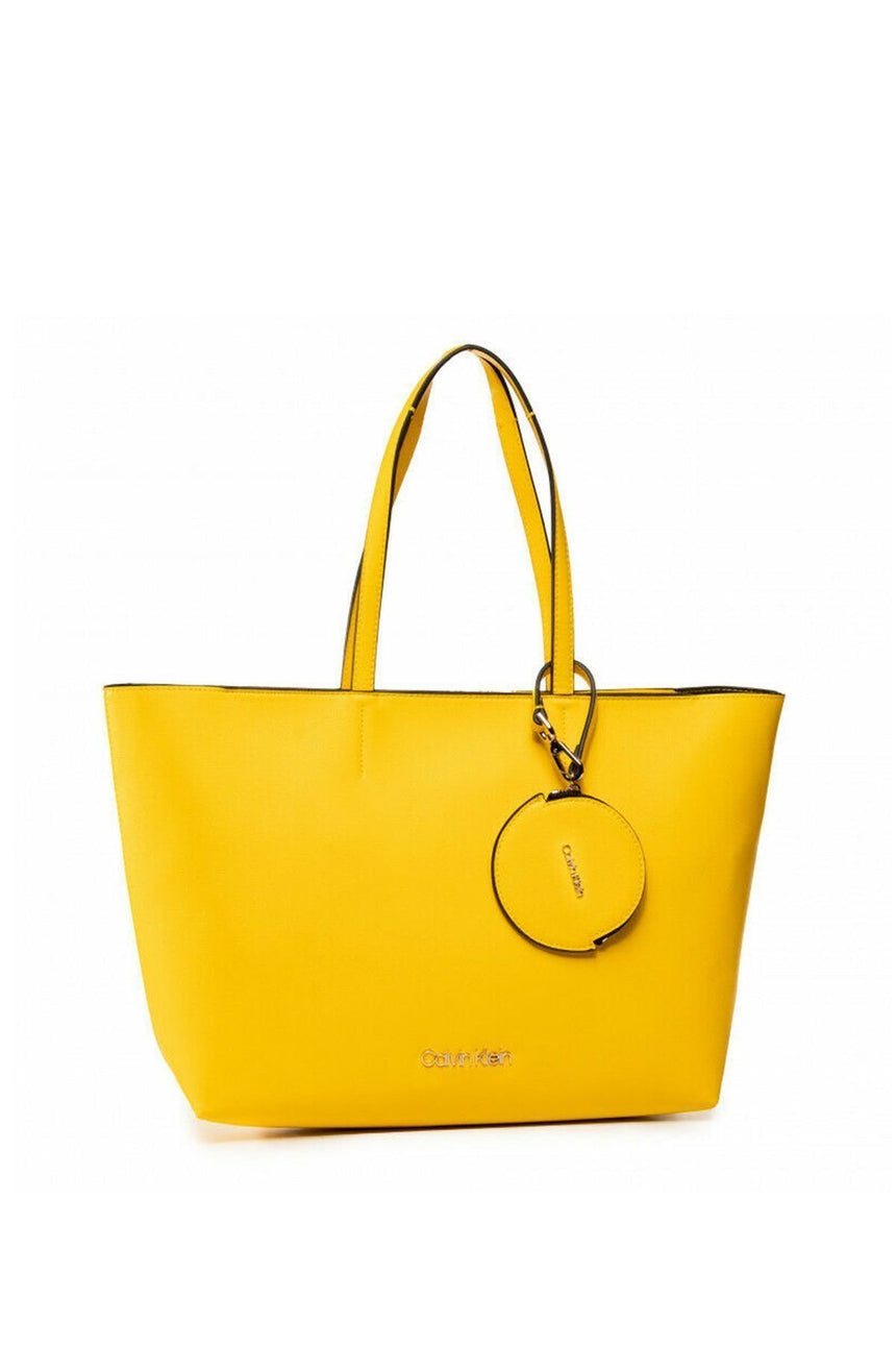 Calvin Klein Must Shopper Md Cav Kadın Kol Çantası SCUBA YELLOW