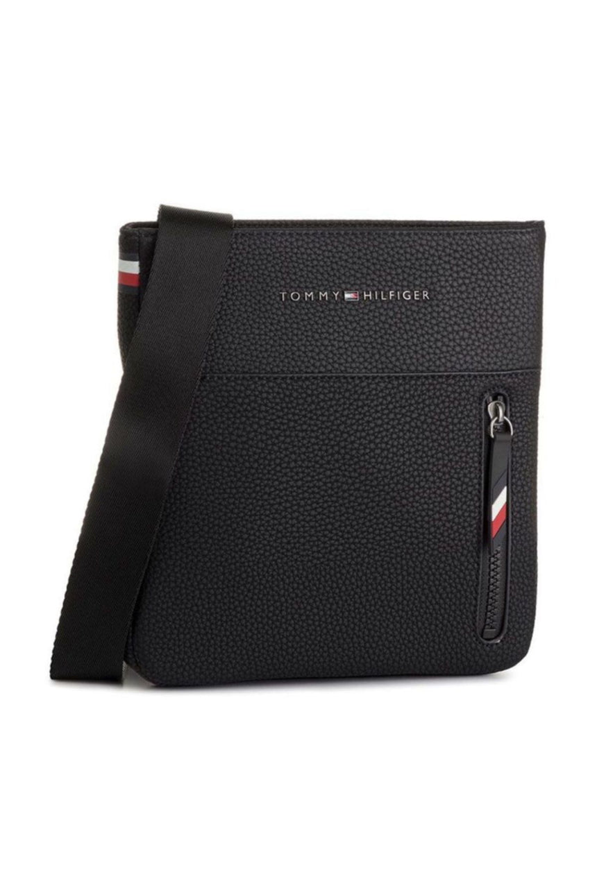 Tommy Hilfiger Essential Mini Çapraz Askılı Erkek Çantası Black