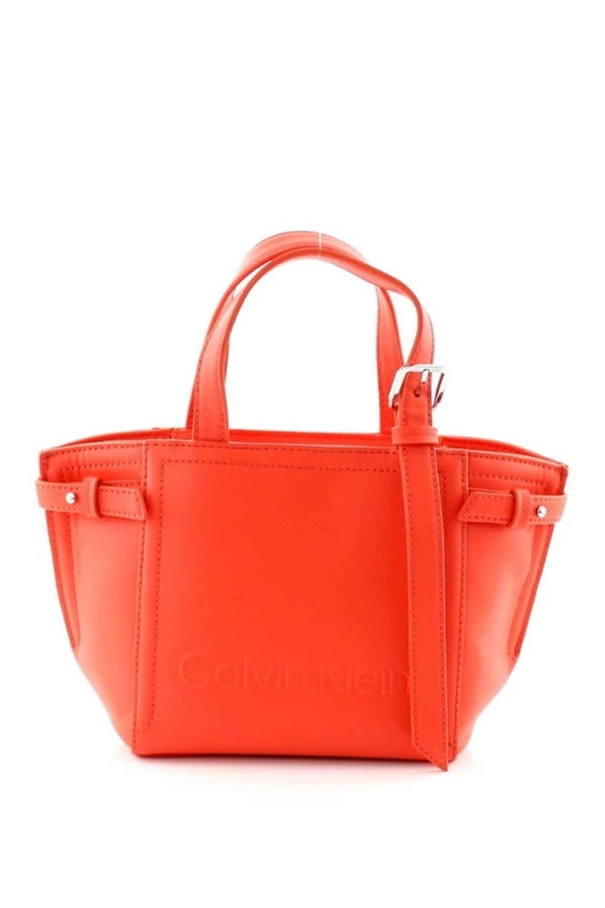 Calvin Klein Minimal Hardware Kadın El Çantası Orange
