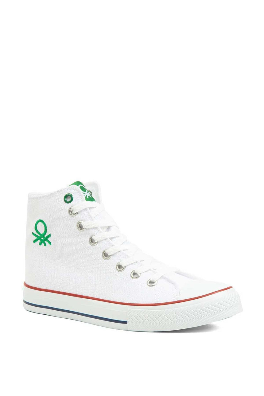Benetton Erkek Sneakers Beyaz