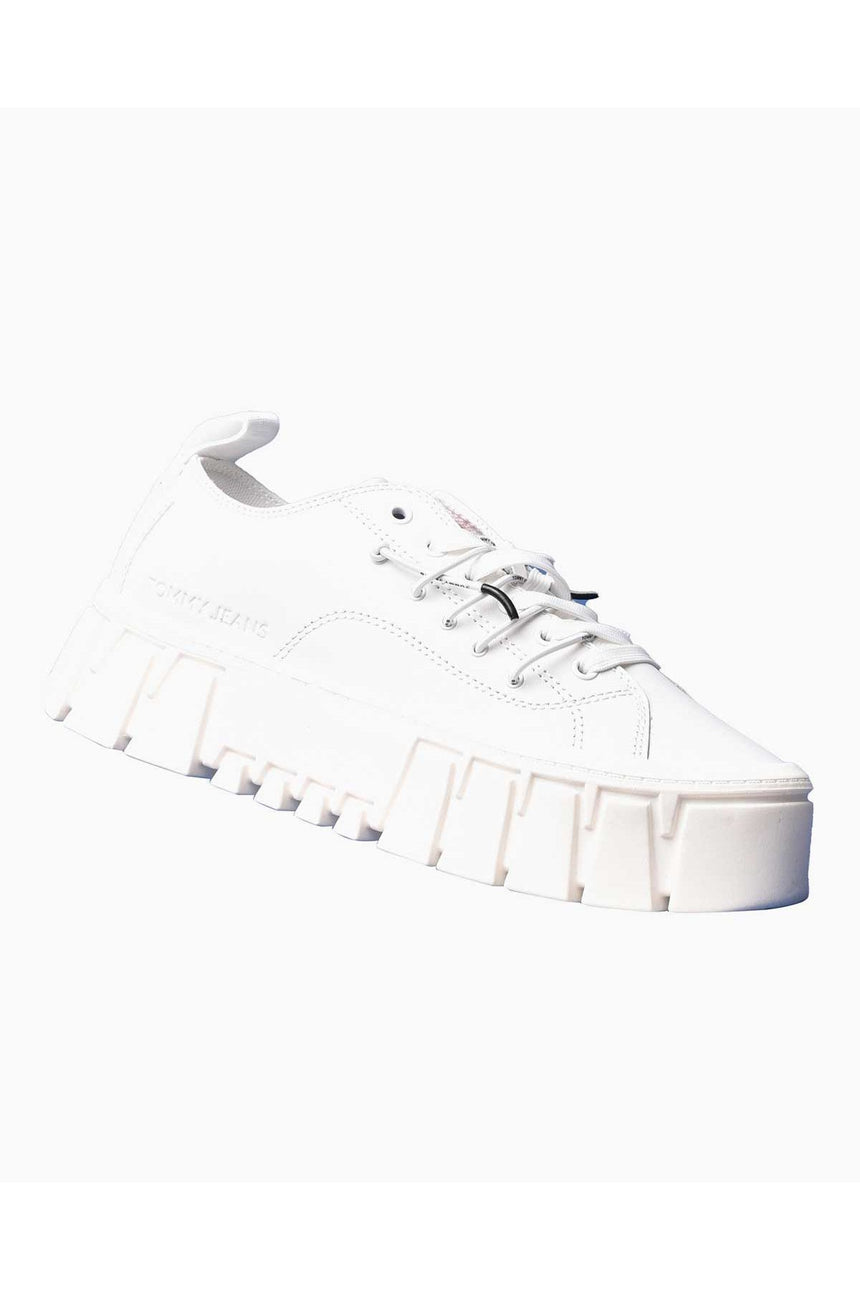 Tommy Hilfiger Platform Low Top Sneakers Ecru