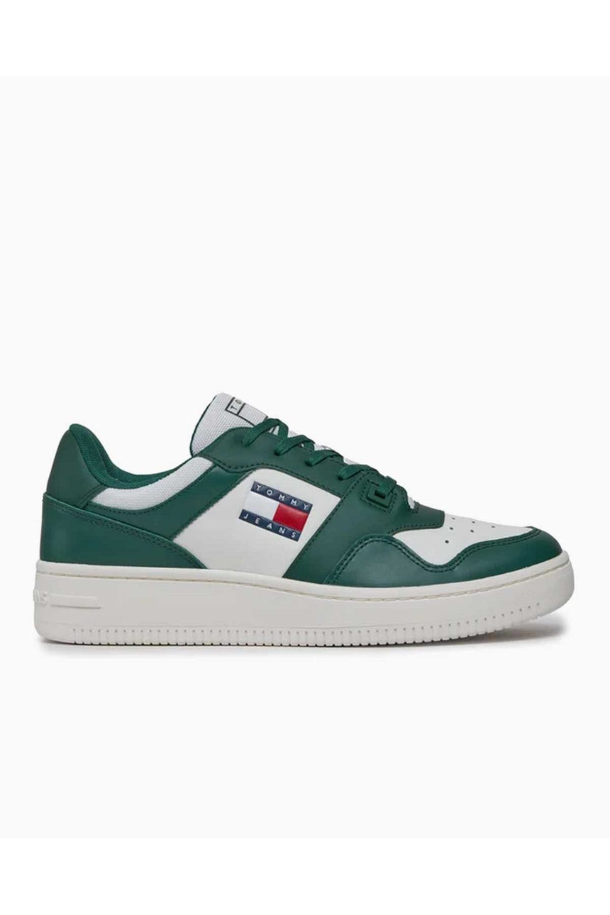 Tommy Hilfiger Retro Basket Low Top Sneakers Court Green