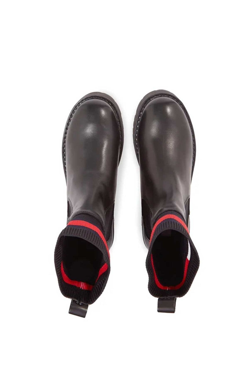 Tommy Hilfiger Flatform Chelsea Low Boot Black