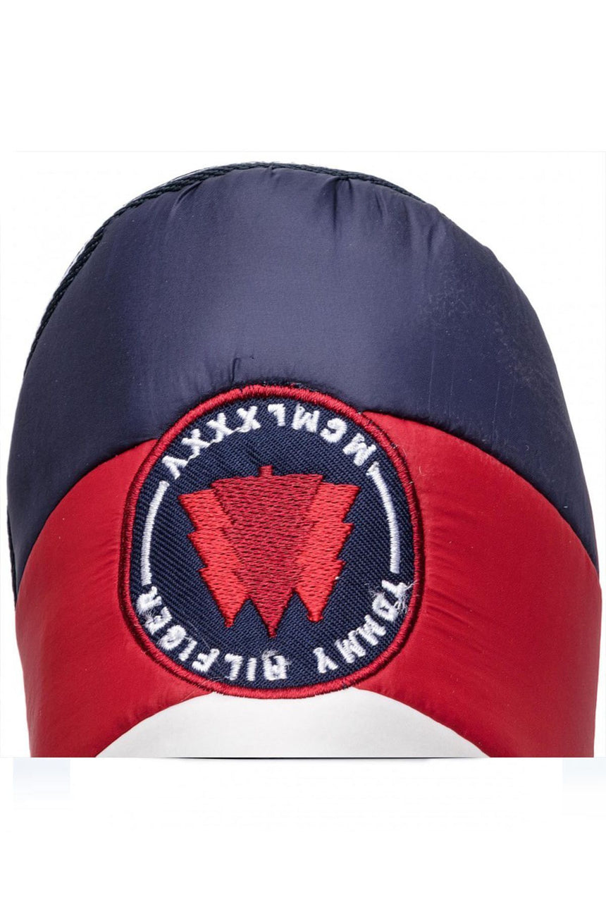 Tommy Hilfiger Womens Downslipper Patch Kadın Terlik Red