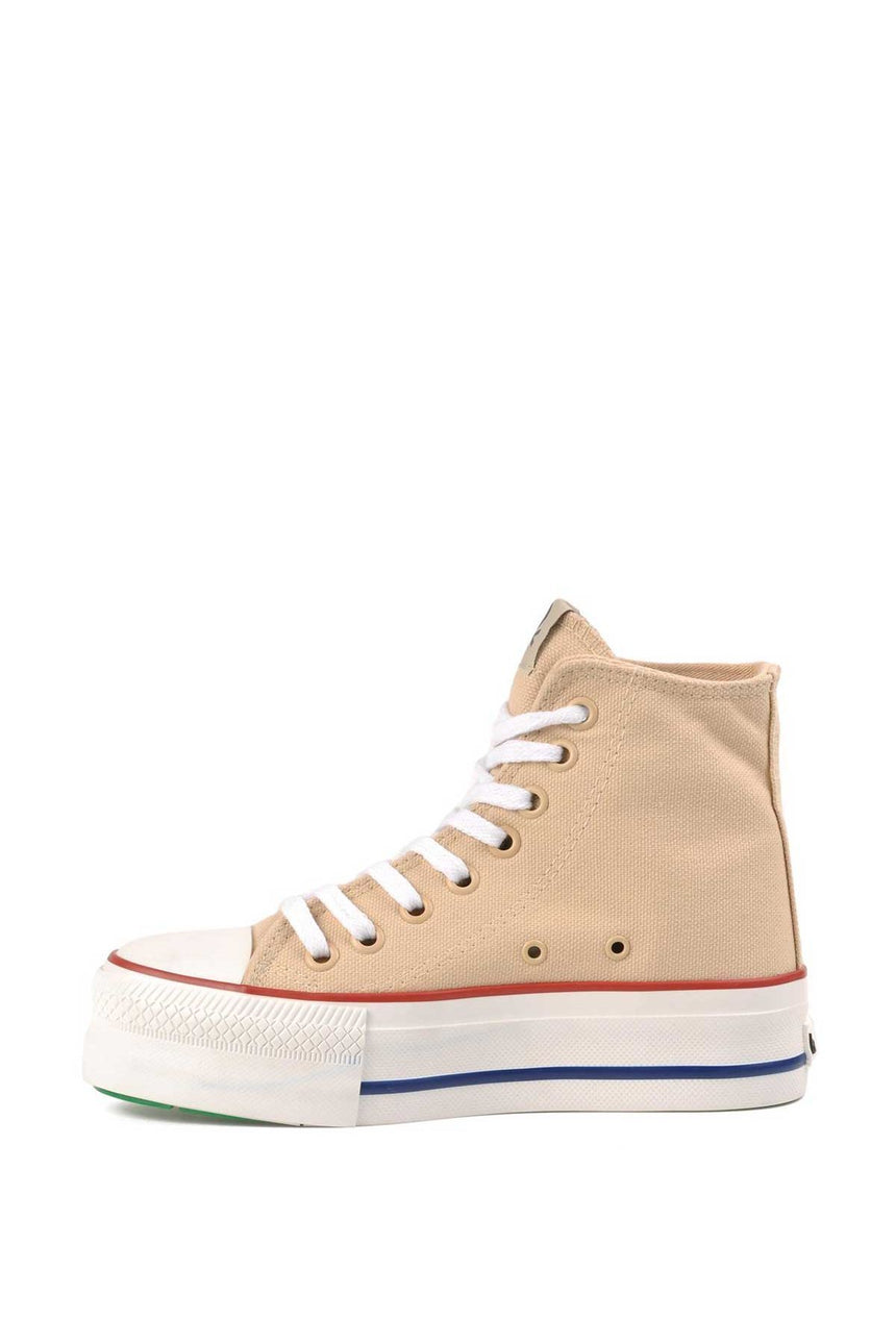 Benetton Kadın Spor Ayakkabı Bej