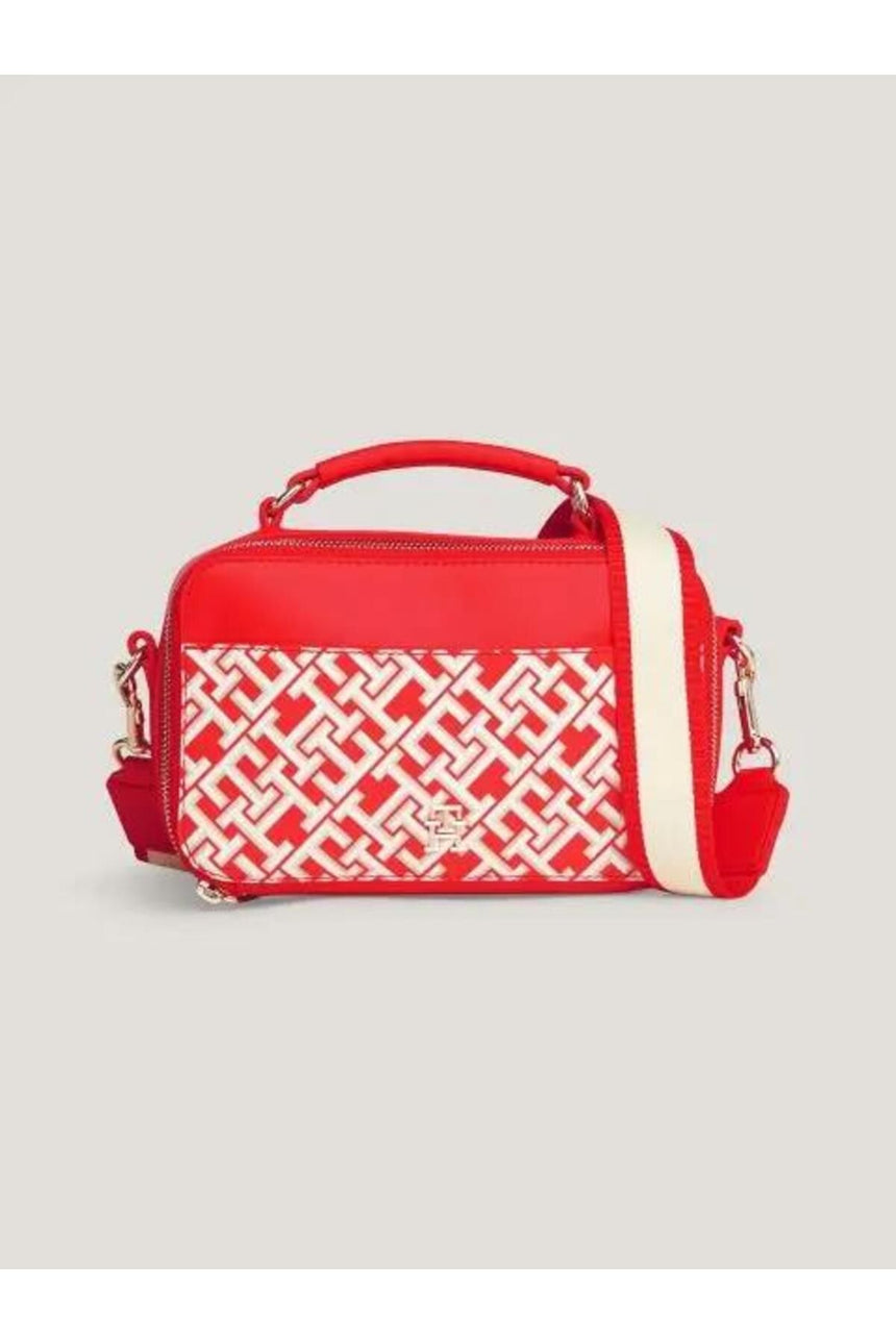 Tommy Hilfiger Iconic Camera Bag Fierce Red