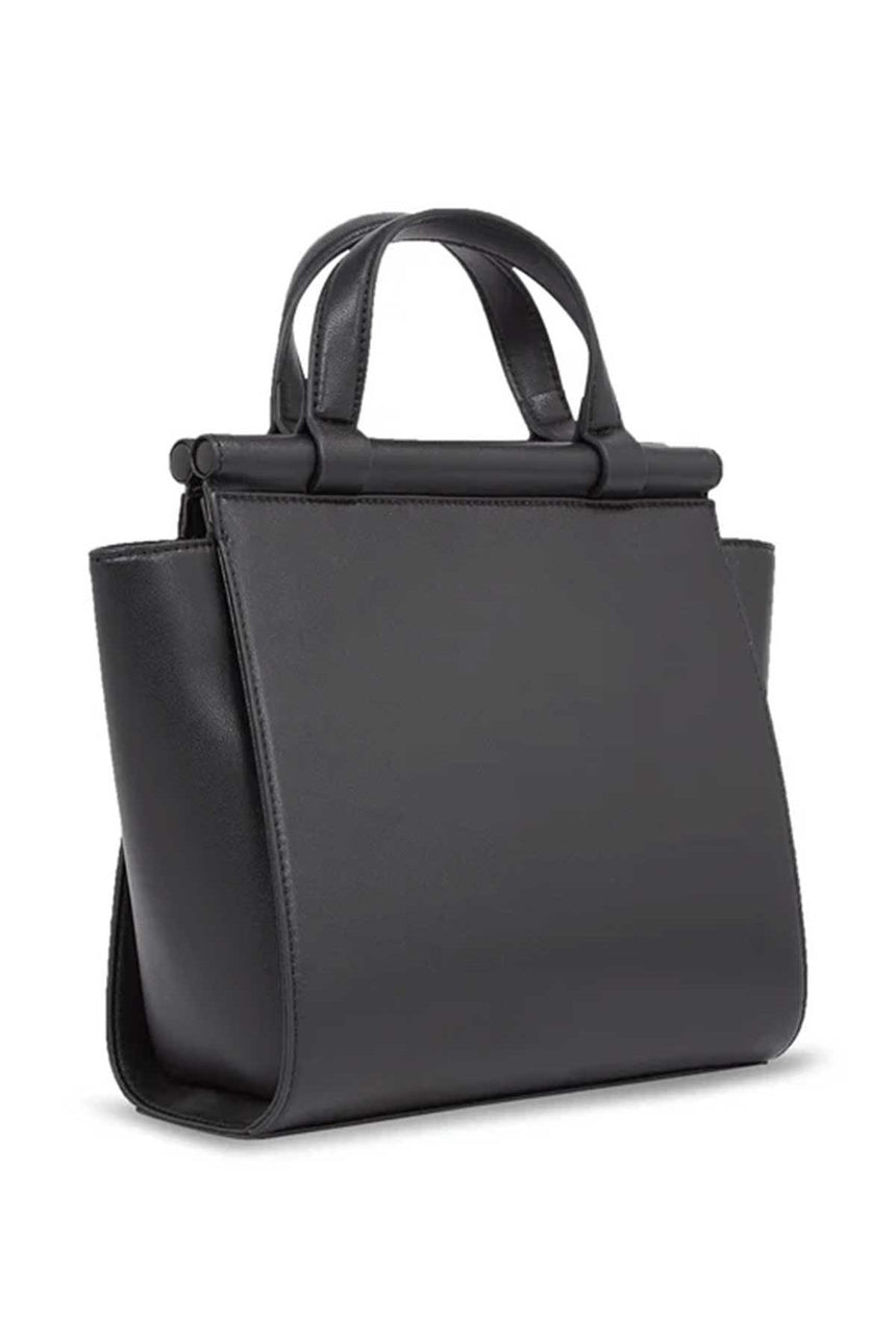 Tommy Hilfiger Handbags Small Tote El Ve Omuz Çantası Black