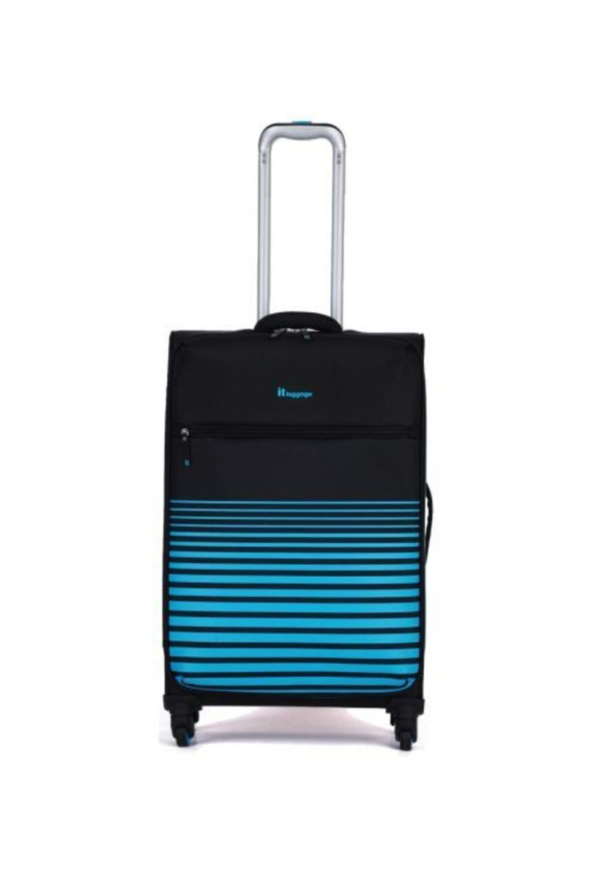 IT Luggage Uplift Black - Blue Atoll