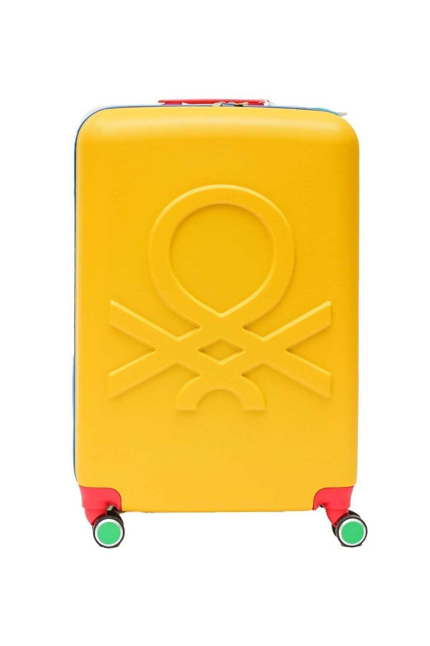 Benetton Orta Boy 60 Cm Valiz Sarı