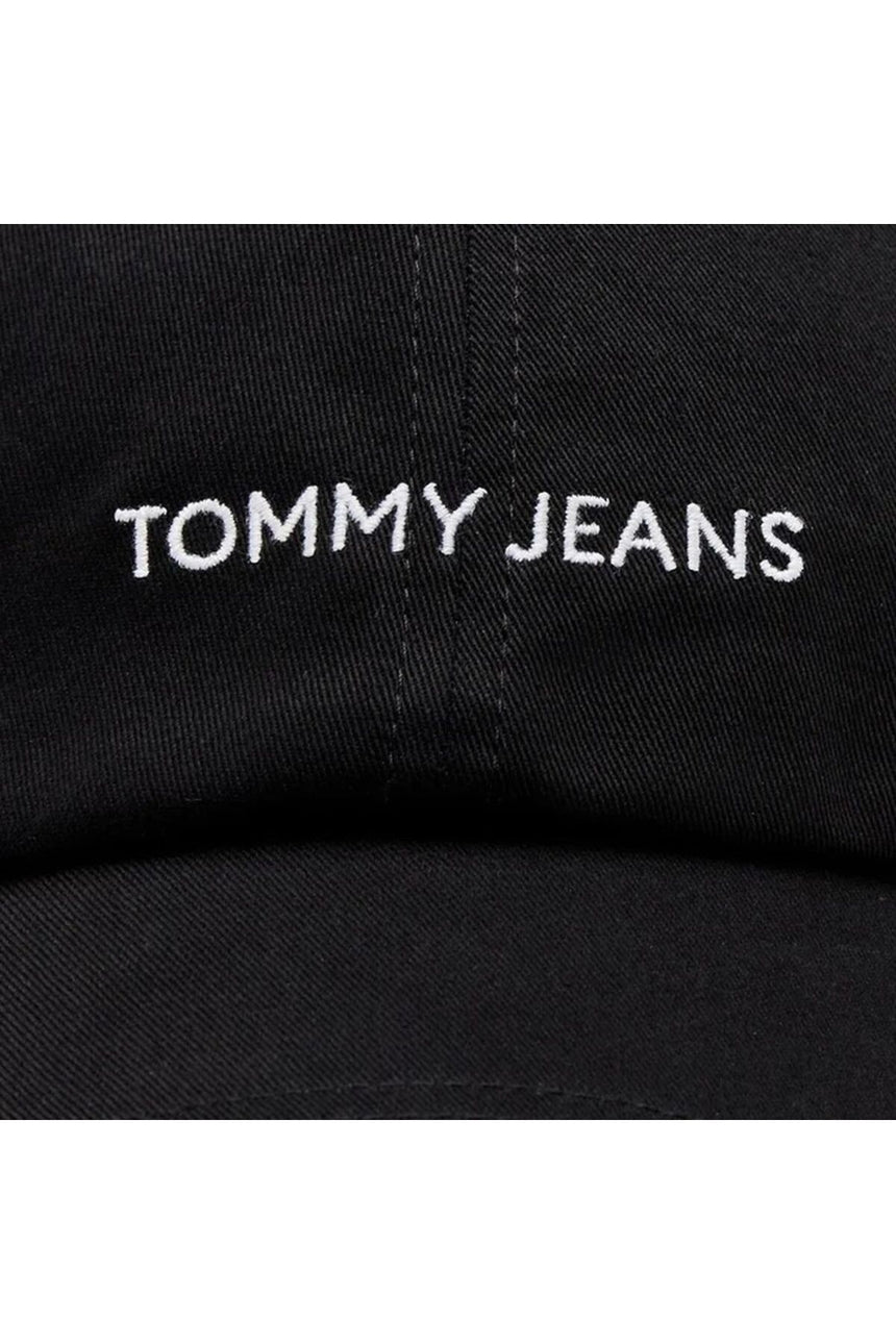 Tommy Hilfiger Linear Logo Cap Black