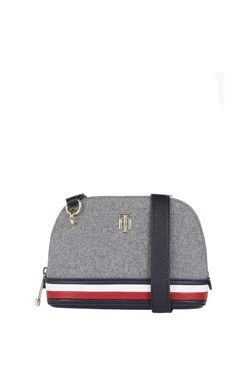 Tommy Hilfiger Element Crossover Melton Çapraz Askılı Kadın Çantası Grey