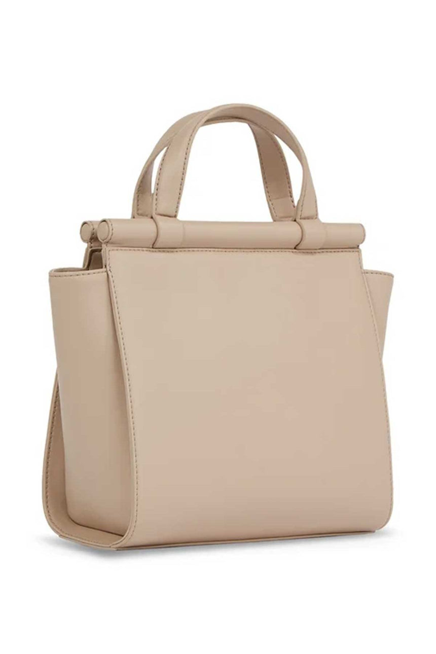 Tommy Hilfiger Handbags Small Tote El Ve Omuz Çantası Beige