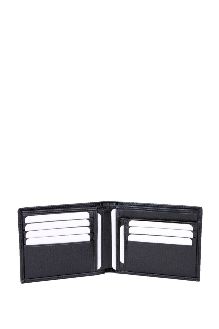Grande Çıkarılabilir Kartlıklı Ve Dış Cepli Erkek El Portföyü Siyah