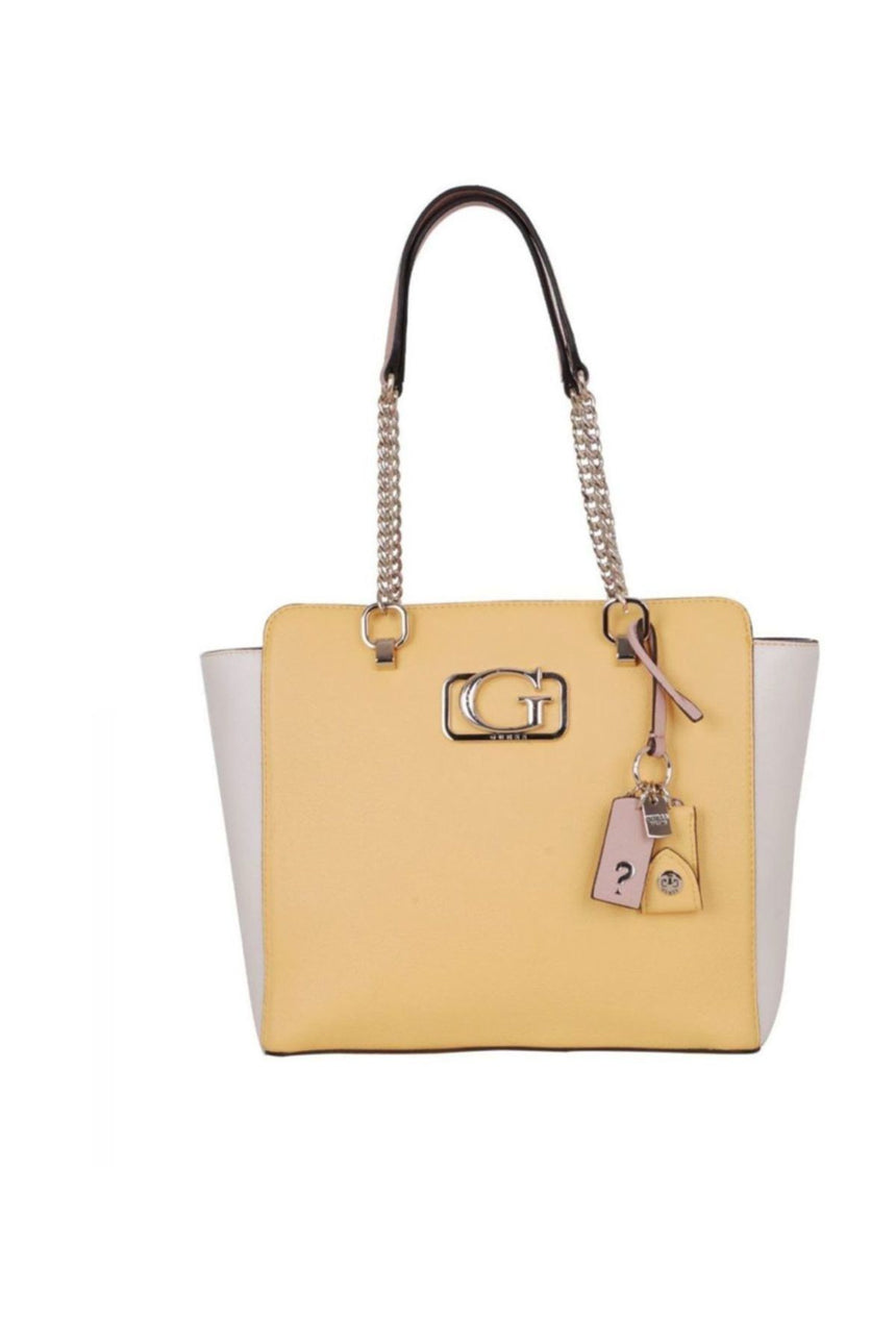 Guess Annarita Status Carr Kadın Kol Çantası Yellow Multi