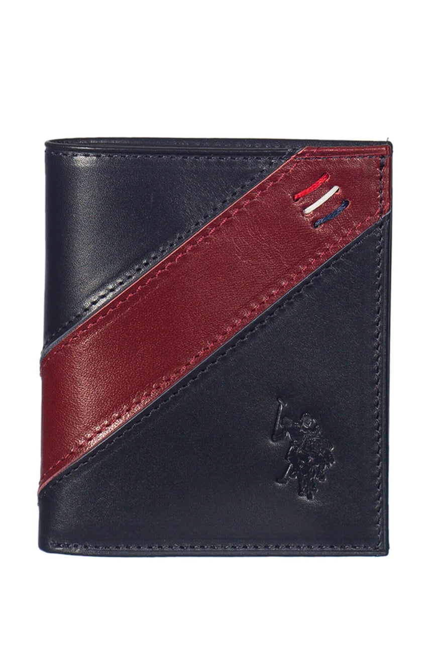 U.s Polo Assn. Dikey Erkek Cüzdanı Lacivert