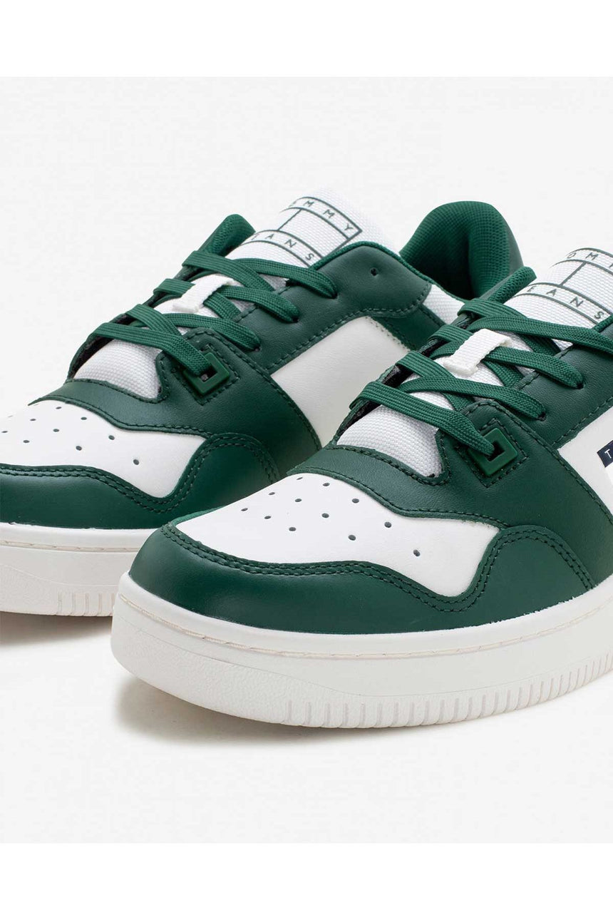 Tommy Hilfiger Retro Basket Low Top Sneakers Court Green