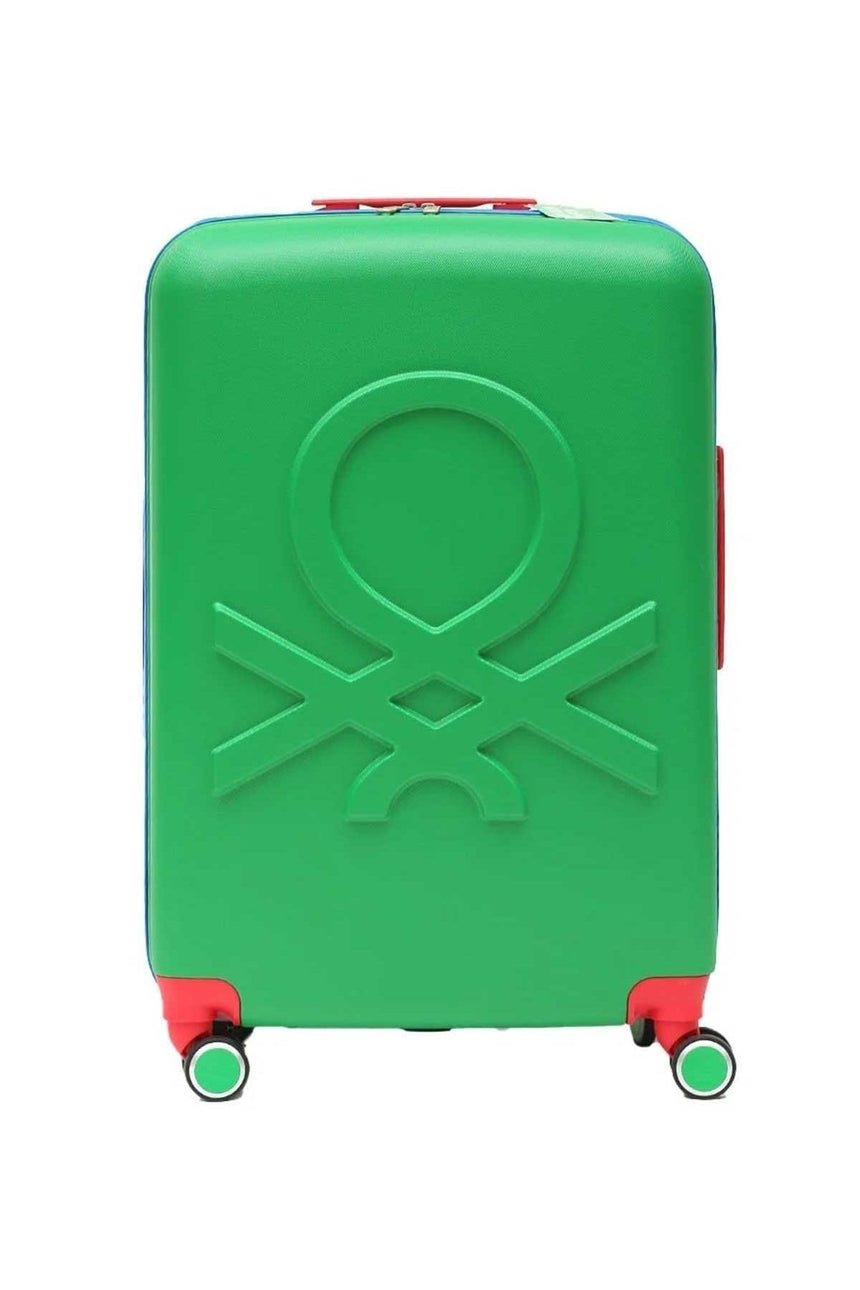 Benetton Orta Boy 60 Cm Valiz Yeşil