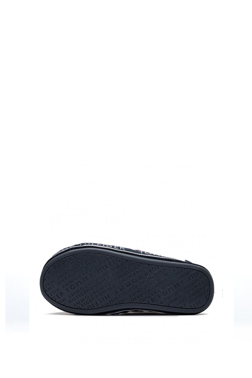 Tommy Hilfiger Womens Downslipper Patch Kadın Terlik Red