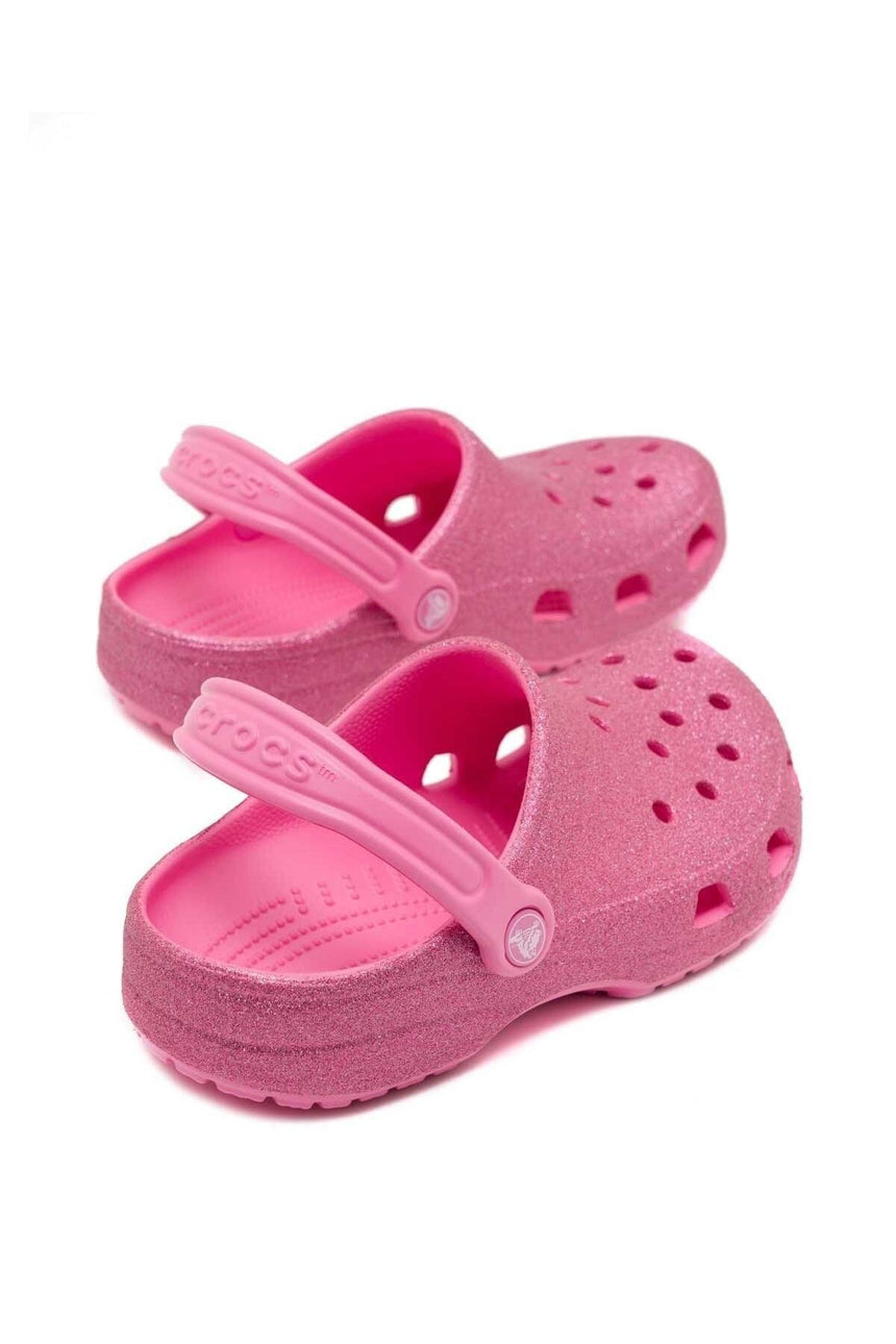 Crocs Classic Glitter Clog K Kadın Terlik Pink Lemonade