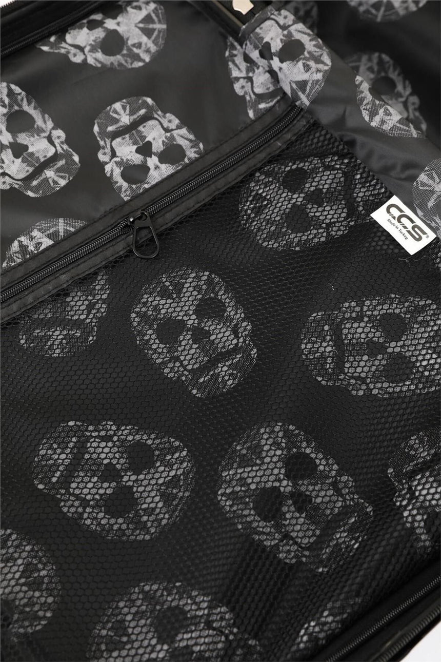 ÇÇS Kuru Kafa 75 cm Büyük Boy Valiz Siyah