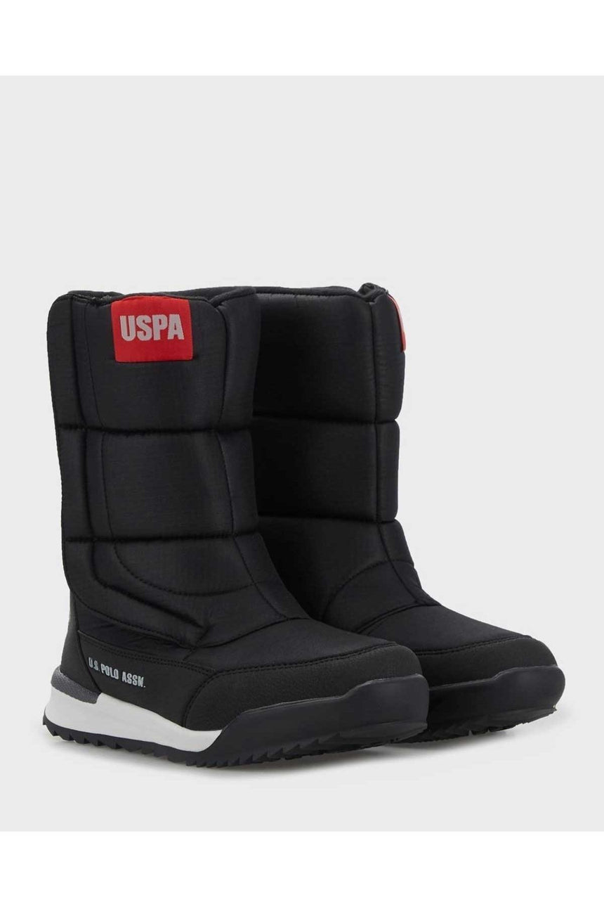 Us Polo Assn 2W Clark 2Pr Kadın Kar Botu Siyah