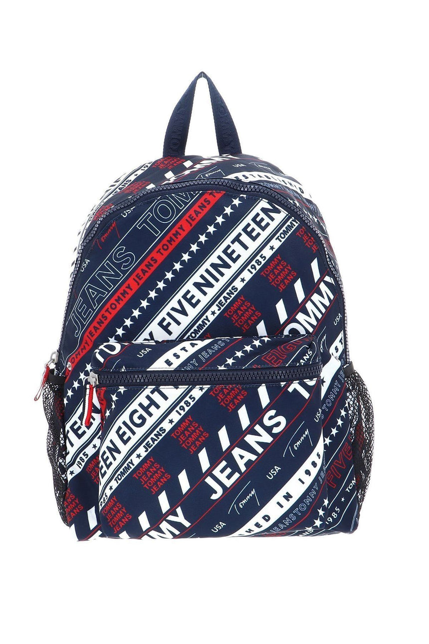 Tommy Hilfiger Campus Boy Print Erkek Sırt Çantası Twilight Navy / All Over Print