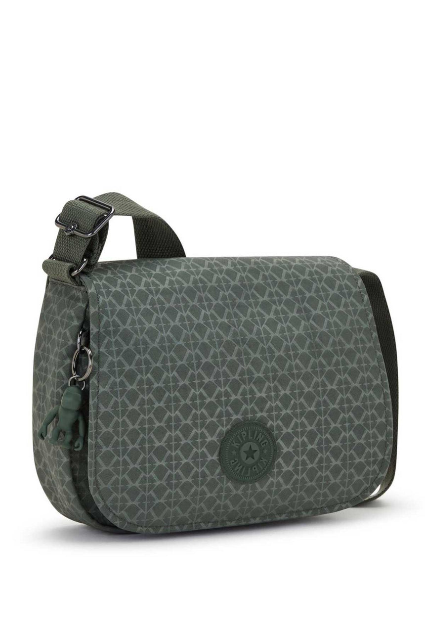 Kipling Loreen M Çapraz Askılı Çanta Sign Green