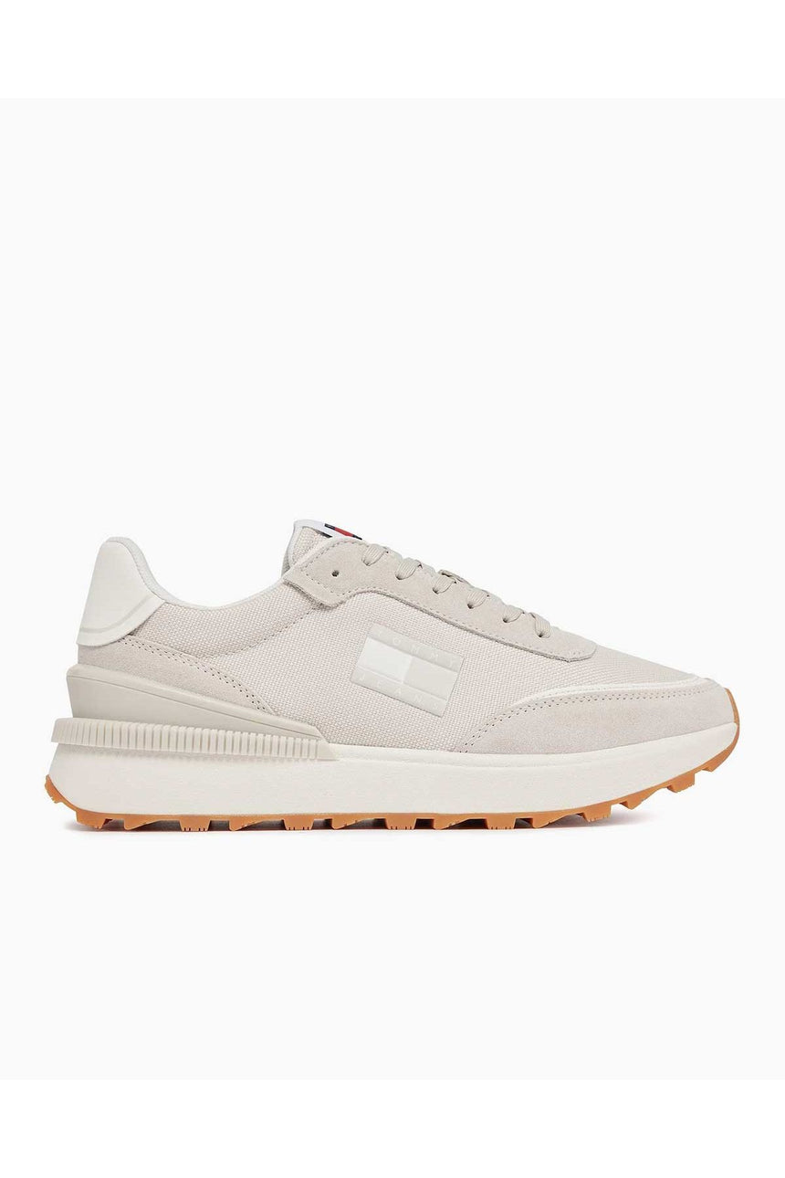 Tommy Hilfiger Tecnihal Runner Low Top Sneakers Bleached Stone
