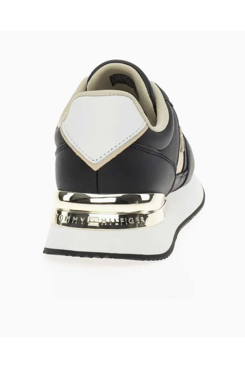 Tommy Hilfiger Elevated Feminine Runner Sneakers Black