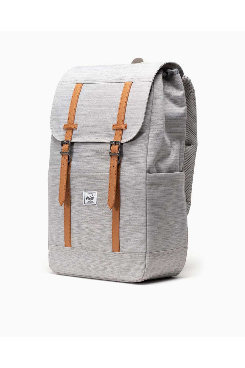 Herschel Retreat Backpack Sırt Çantası Light Grey Crosshatch