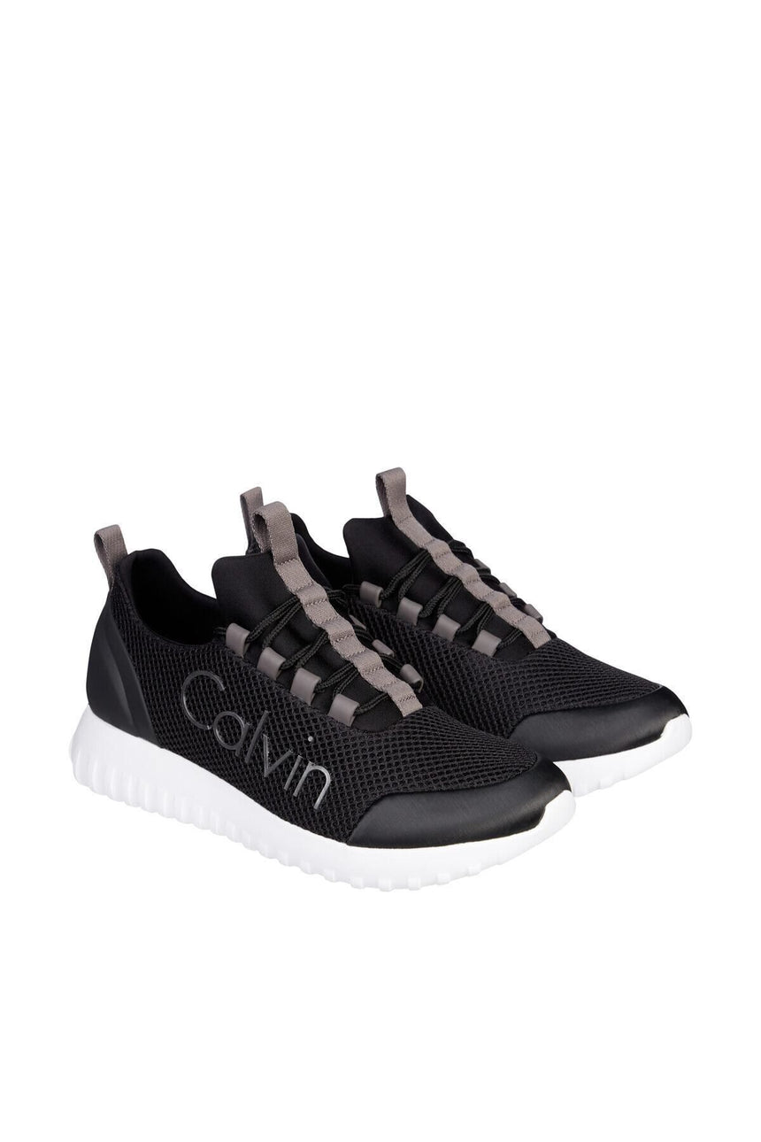 Calvin Klein Runner Sneaker Laceup Mesh Kadın Sneakers Black