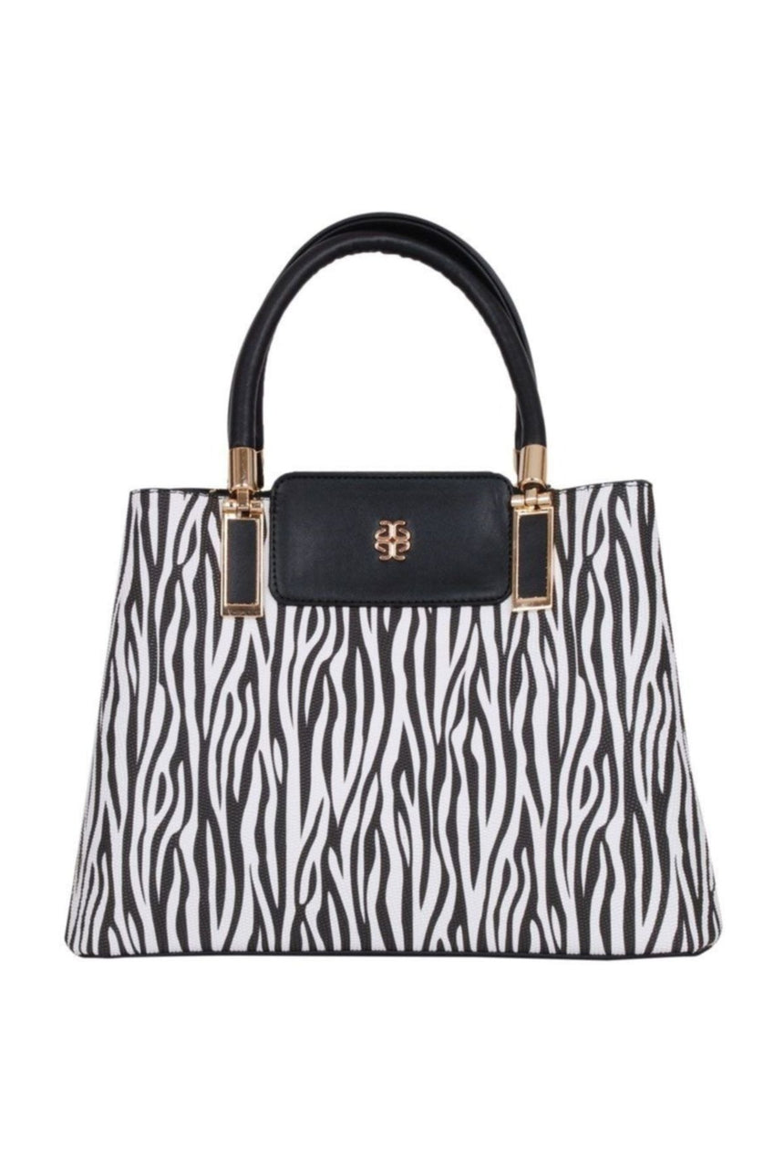 Günlük Kadın El Çantası Zebra