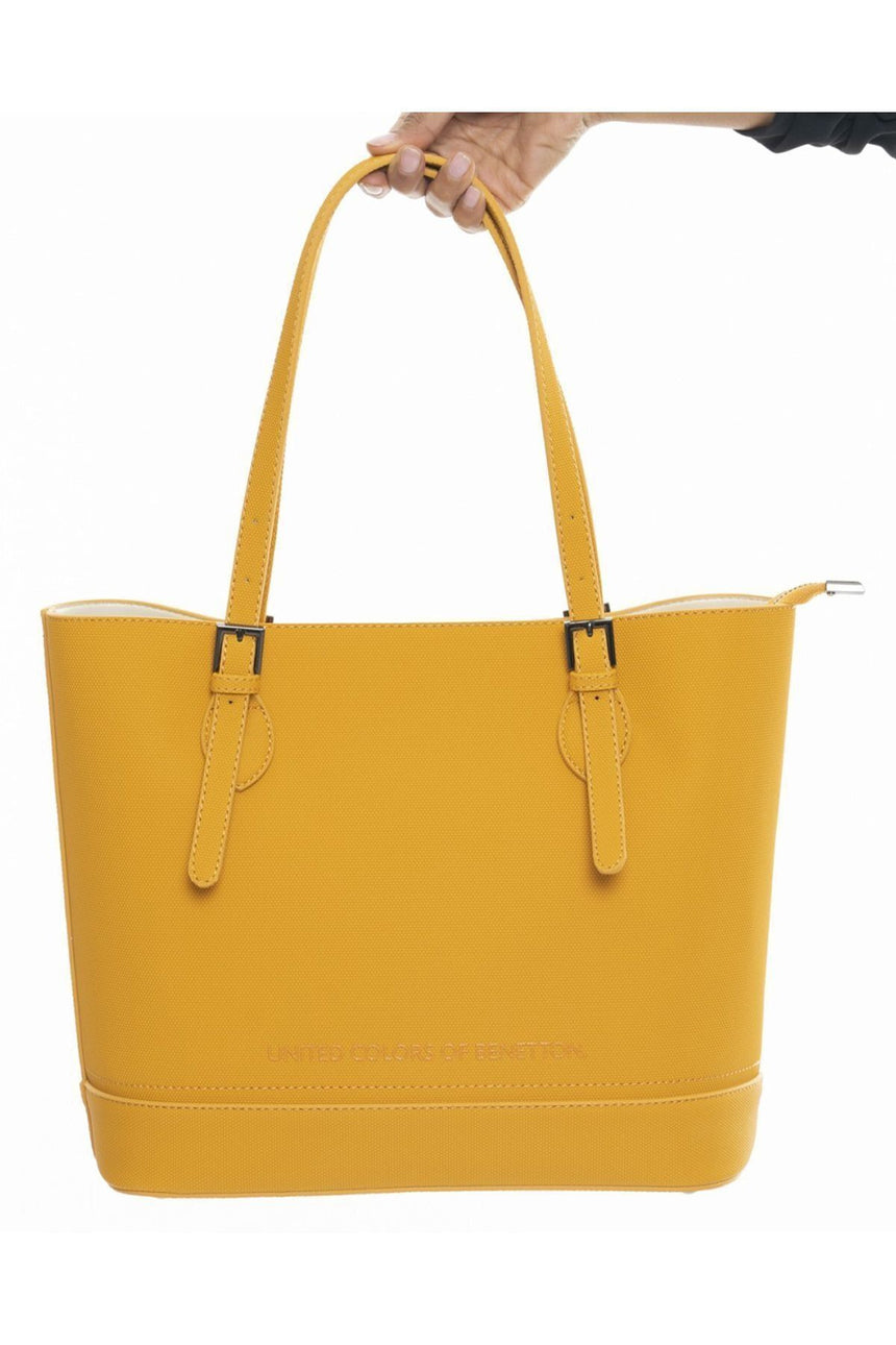 Benetton Nano Sport Kadın Omuz Çantası Hardal