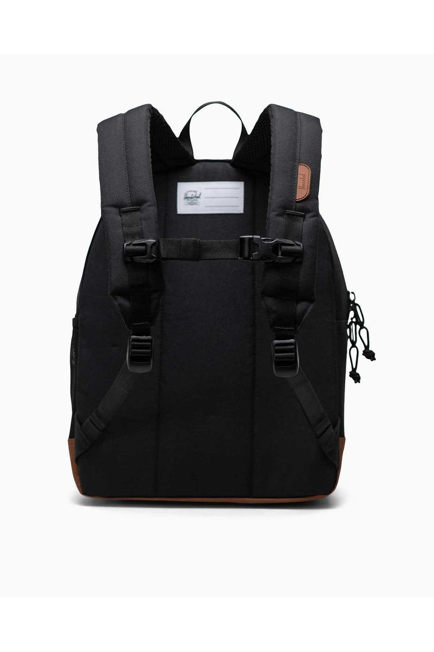 Herschel Heritage Youth Backpack Sırt Çantası Black/Saddle Brown
