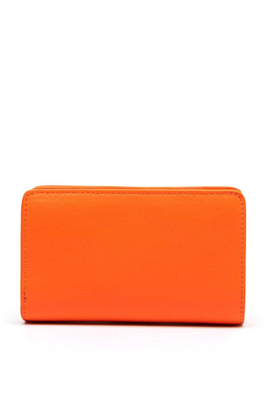 Calvin Klein Re-Lock Bifold French Wallet Cüzdan Orange