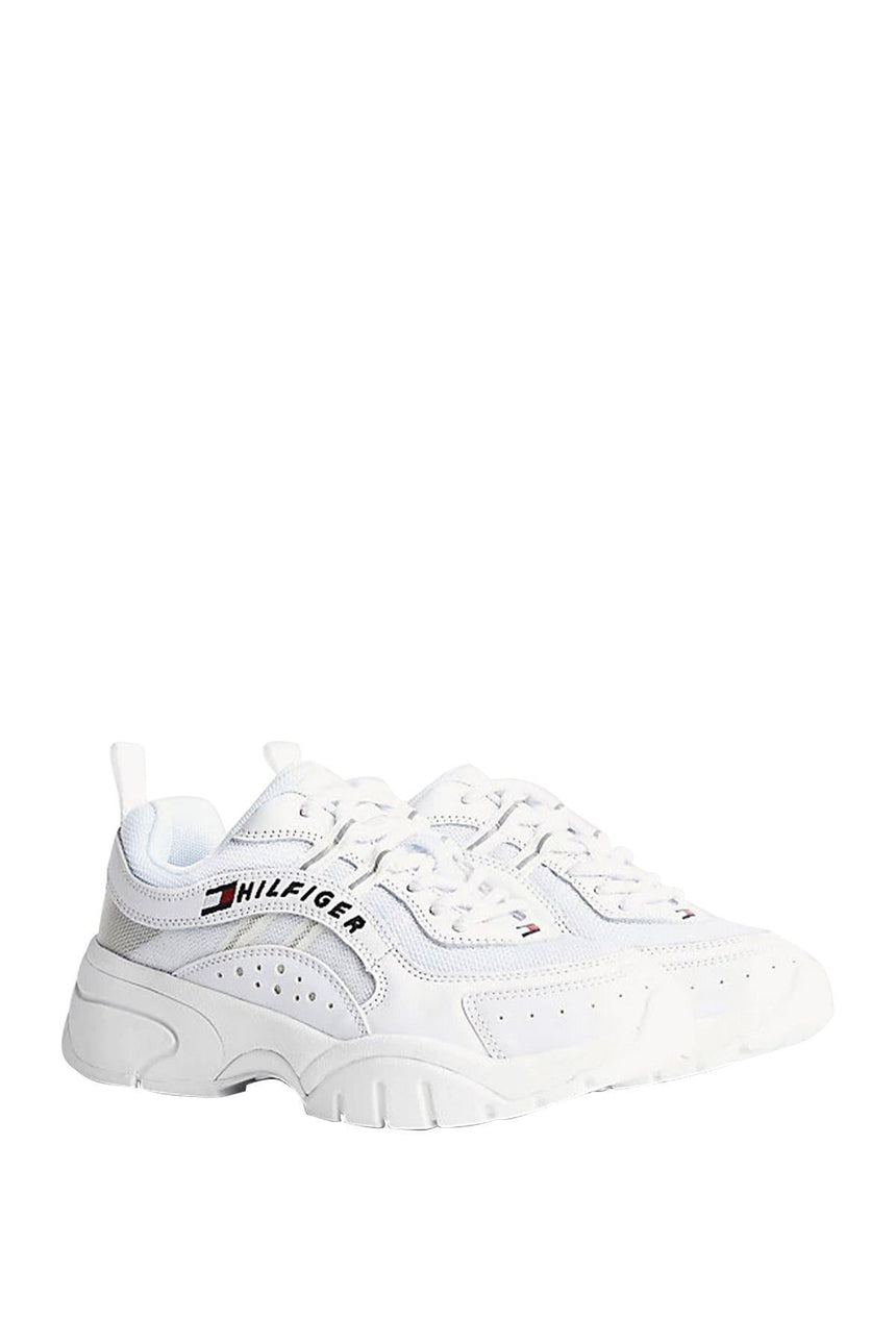 Tommy Hilfiger Heritage Tommy Jeans Wmns Runner Kadın Sneakers White
