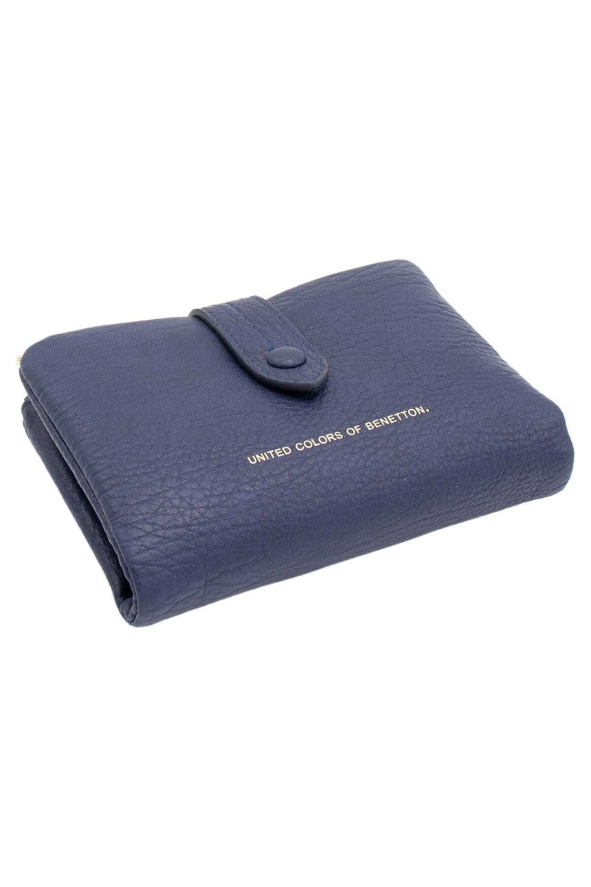 Benetton Vintage Small Kadın Cüzdanı Lacivert