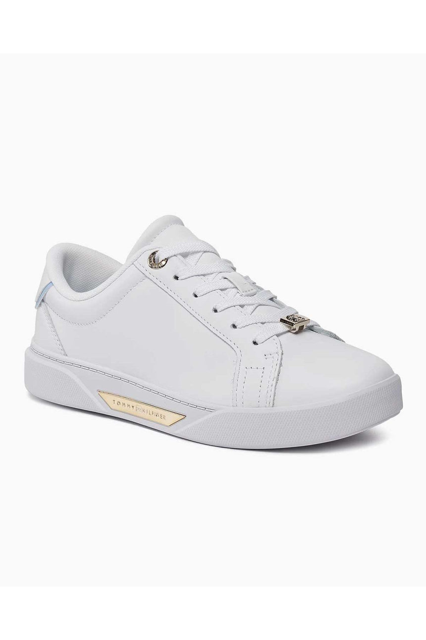 Tommy Hilfiger Golden Court Low Top Sneakers White